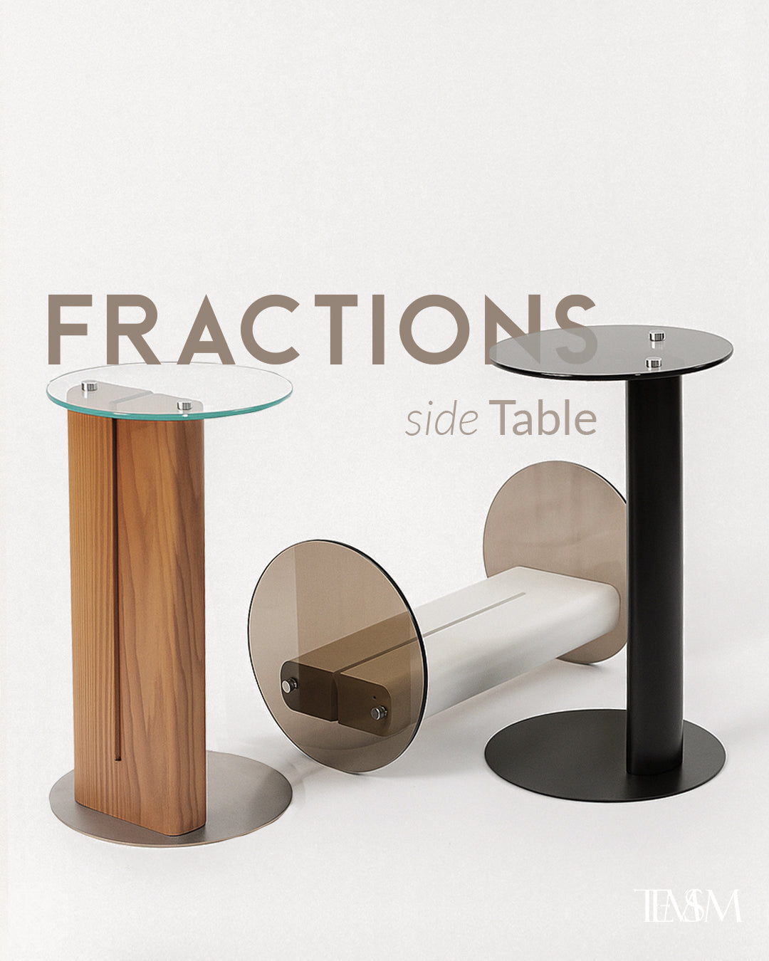 Fraction Side Table