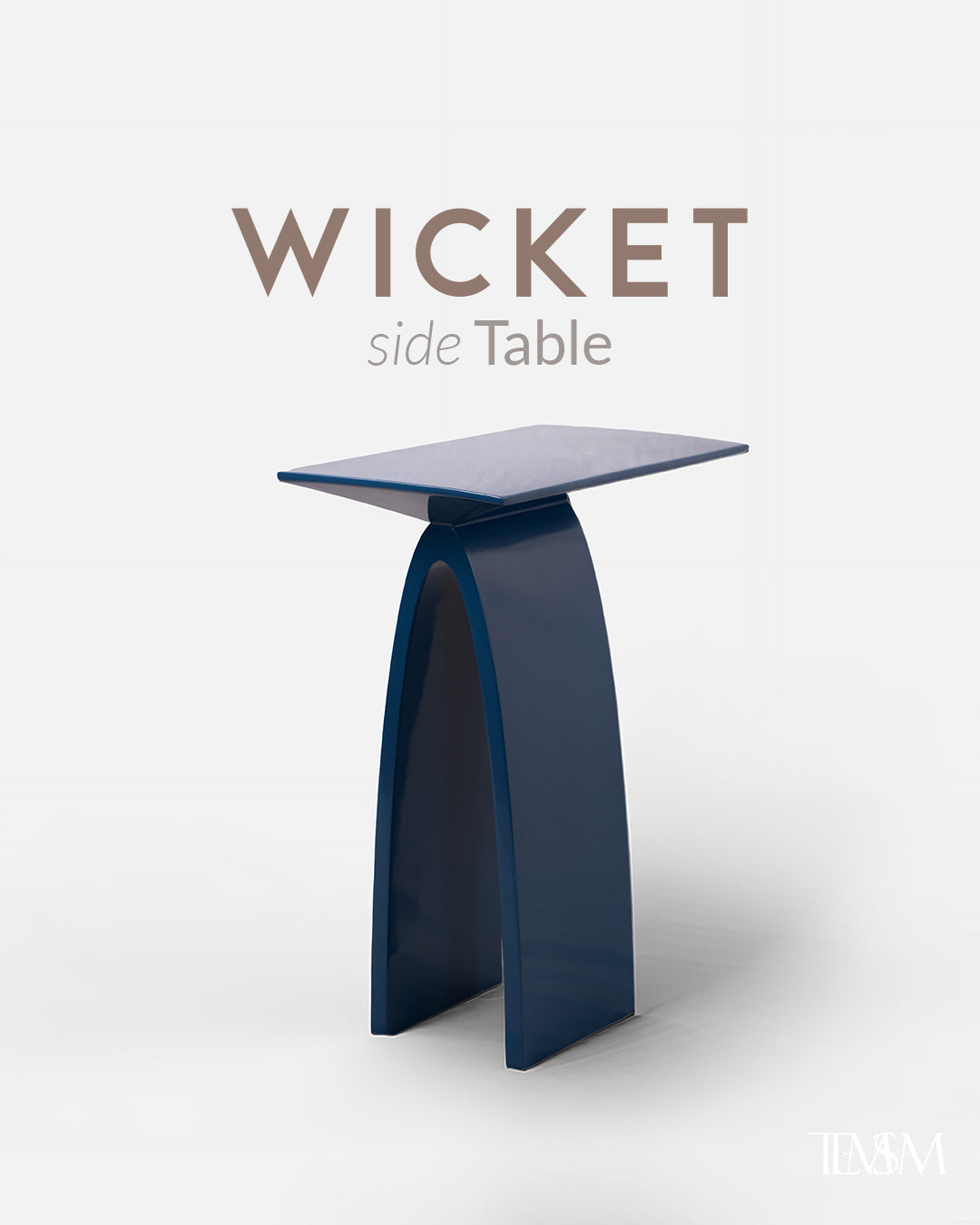 Fraction Side Table – Sliding C-Table – TEM'SM FURNITURE