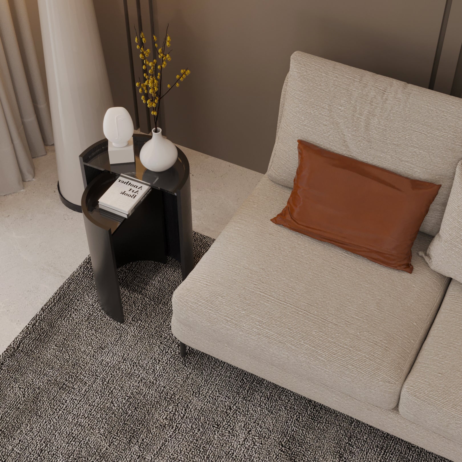 Plomo & Plata Twin Table Set